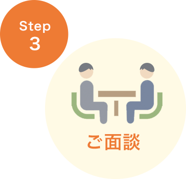 STEP3 ご面談